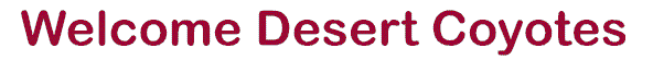 Desert Coyotes - Official Website
