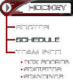 1998-99 Regular Season Schedule
